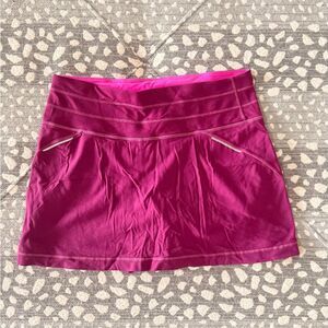 W30- Athleta Fuchsia Mini Skort